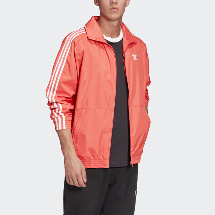 adidas originals Casual Cozy Sports Jacket Red FM9882