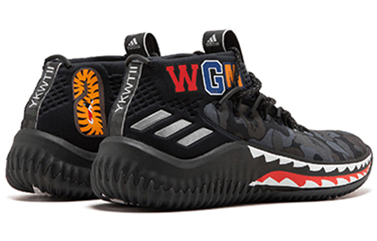 adidas x A Bathing Ape Dame 4 'Black Camo' AP9975