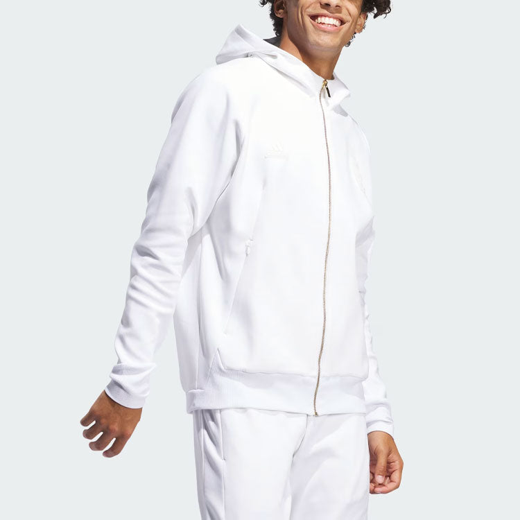 adidas Mahomes adidas Z.N.E. Premium Full-Zip Sweatshirt Asia Sizing 'White' IT4312