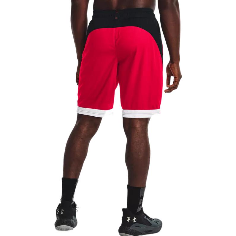 Under Armour Baseline 10 inch Shorts 'Red Black' 1370220-600
