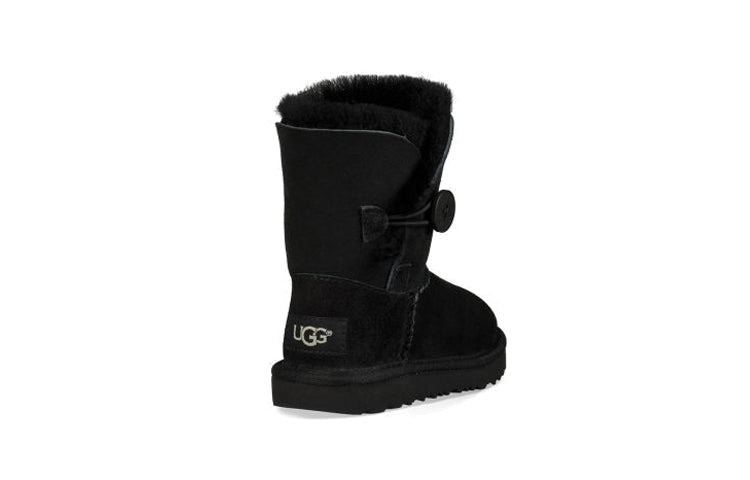 (PS) UGG Bailey Button II Fleece Lined Black 1017400T-BLK