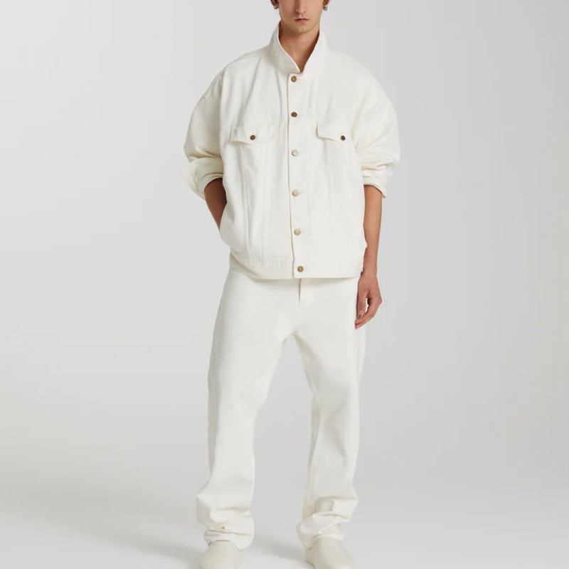 Fear of God Essentials FW23 5 Pocket Jean 'Cloud Dancer' 130BT234111F