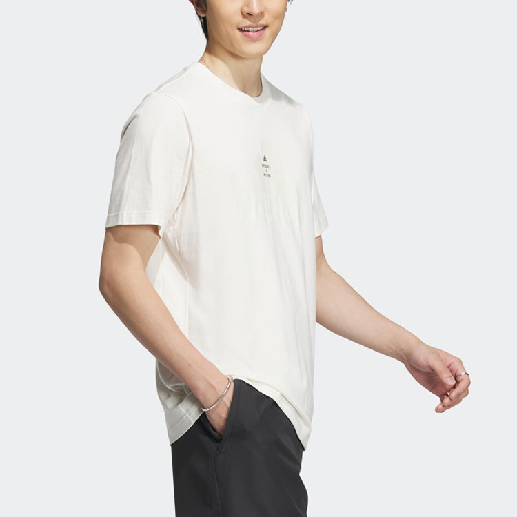 adidas Tech Logo T-Shirts 'White' IA8094