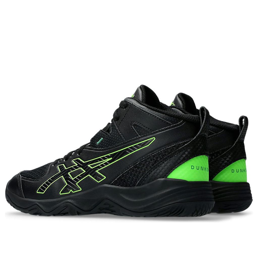 (GS) ASICS Dunkshot MB 10 'Black Green' 1064A019-001