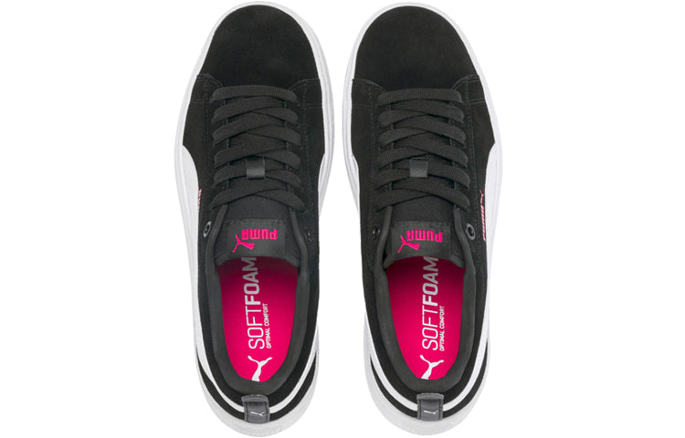 (WMNS) PUMA Smash Platform SD 'Black' 366488-12