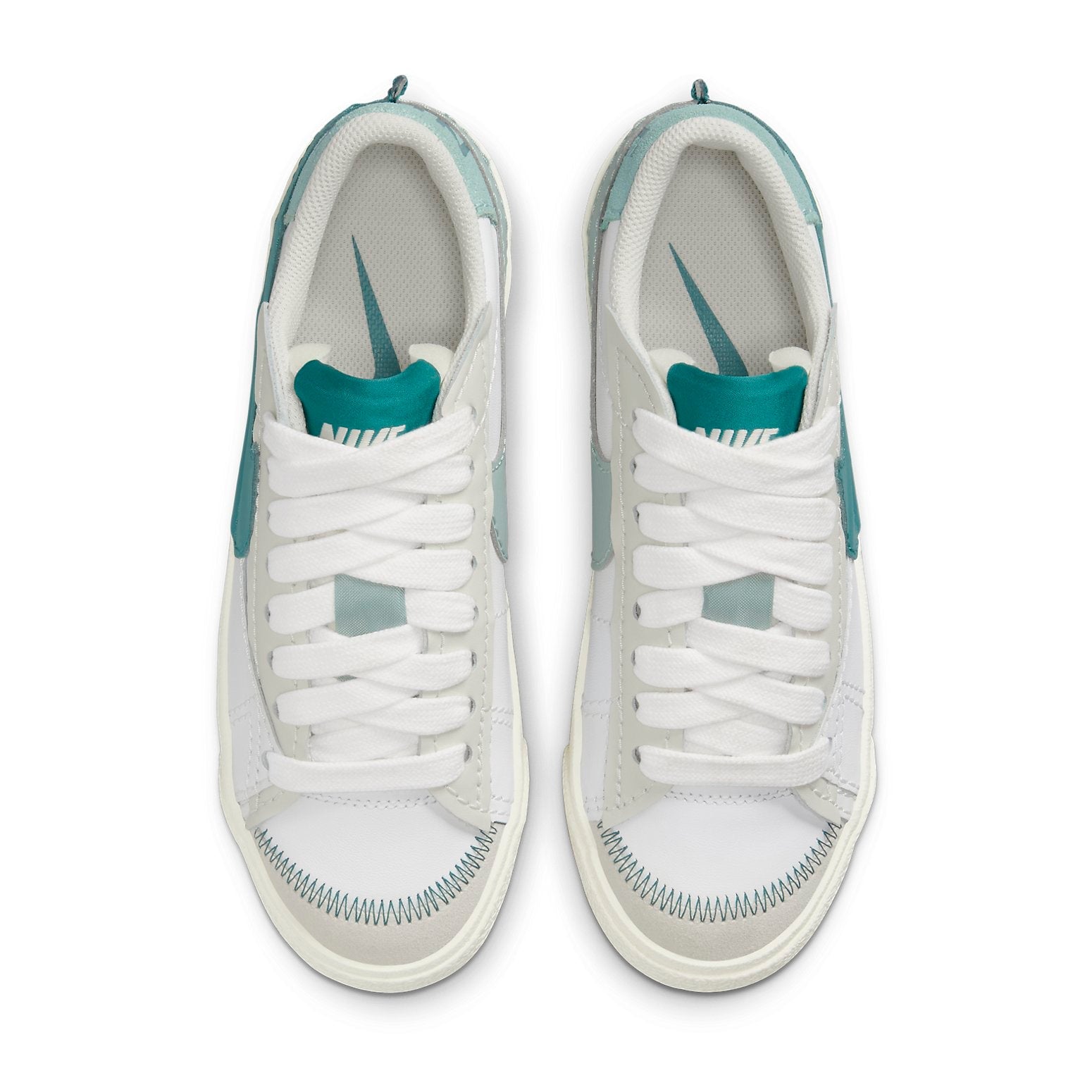 (WMNS) Nike Blazer Low '77 Jumbo 'White Teal' DQ1470-106