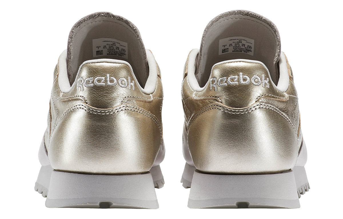 (WMNS) Reebok Classic Leather Running shoes 'Gold' BS8355