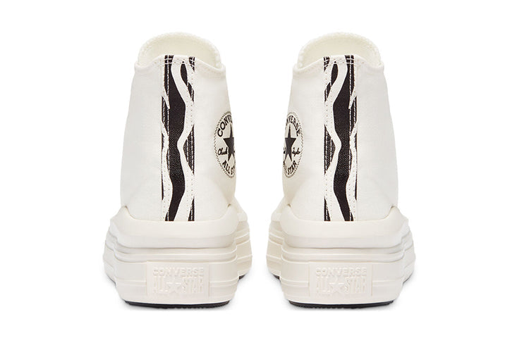 (WMNS) Converse Chuck Taylor All Star Move High 'Archive Print Egret' 570974C