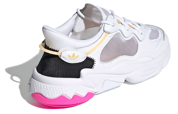 (WMNS) adidas Ozweego Lite 'White Hazy Orange' FX6295