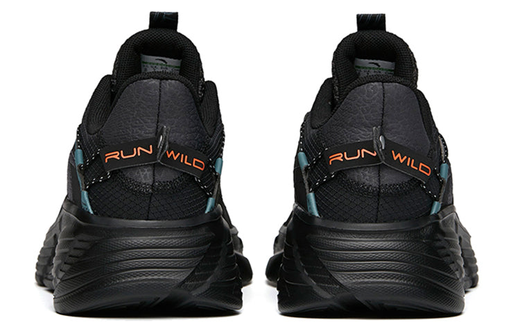 ANTA Running Series Sneakers City Line 'Black Blue Grey' 112145527-3