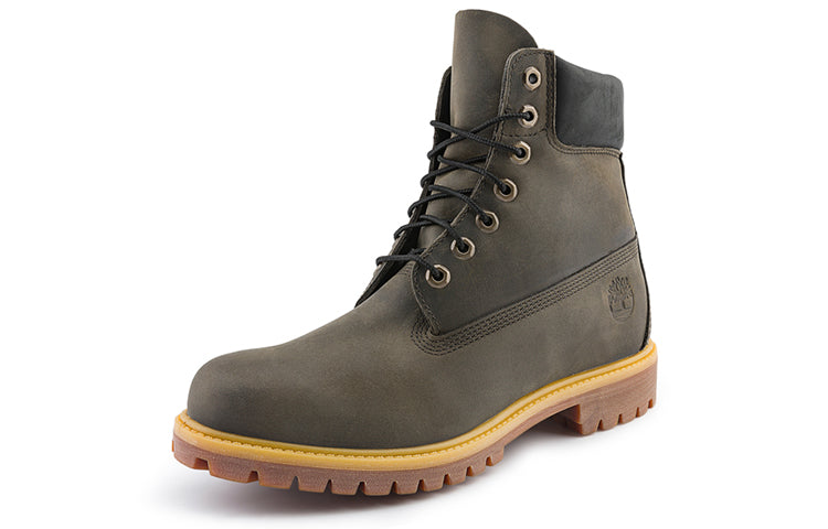 Timberland Premium 6 Inch Waterproof Boot 'Olive Green Black' A629N