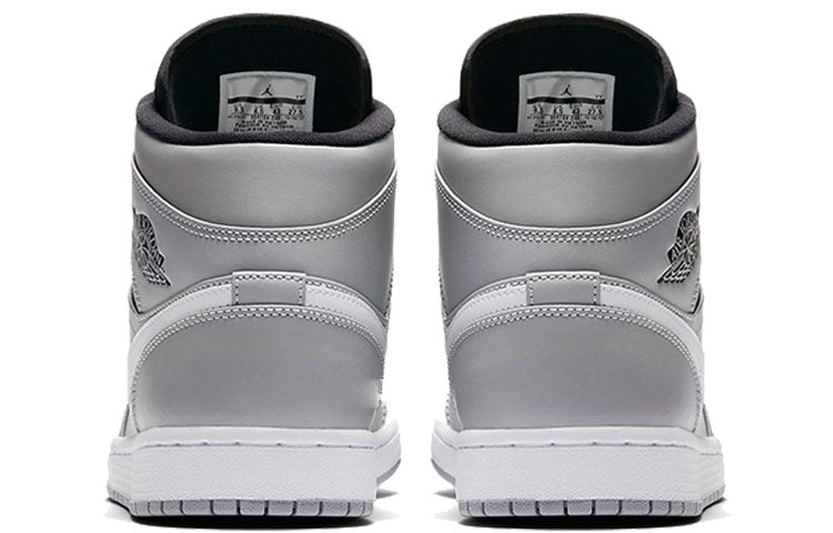 Air Jordan 1 Mid 'Wolf Grey Black White' 554724-046