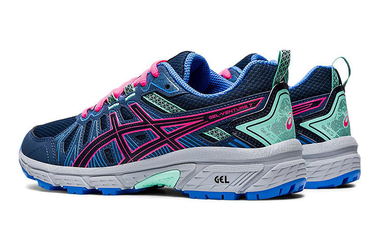 (GS) ASICS Gel-Venture 7 'Peacoat Hot Pink' 1014A072-400