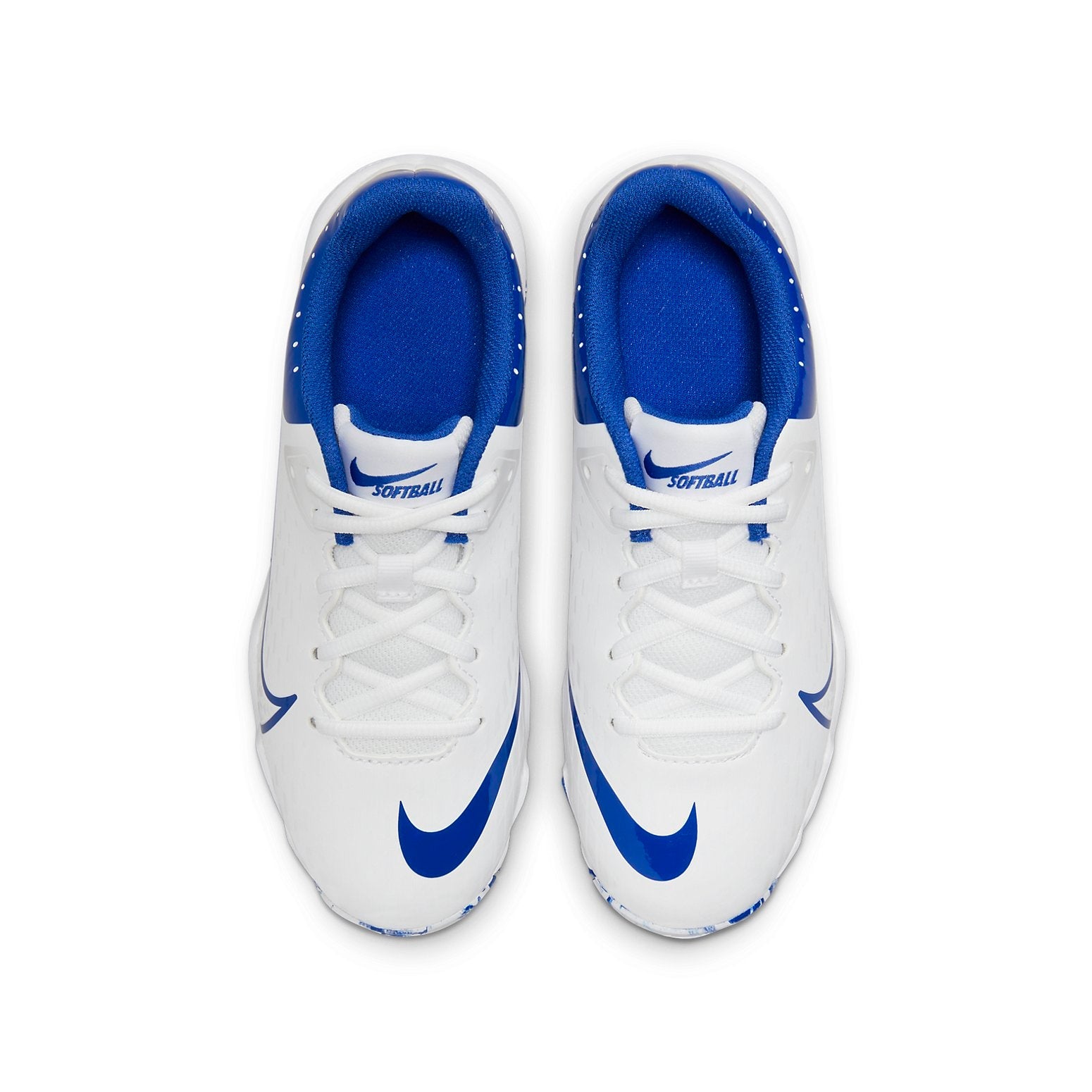 (GS) Nike Hyperdiamond 4 Keystone GG 'White Racer Blue' CZ5919-101