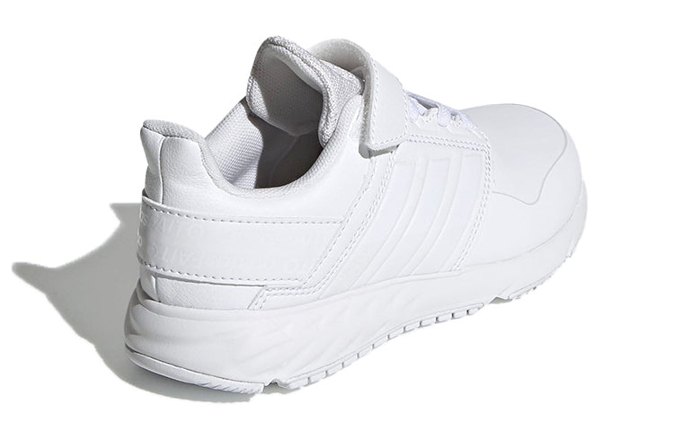 (GS) adidas Fortafaito Elastic Laces Top Strap K 'White' FY6665