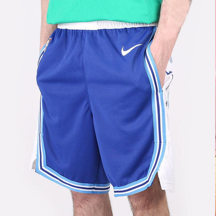 Nike Casual Sports Basketball Shorts 20-21 Season Lakers Blue CN1029-495