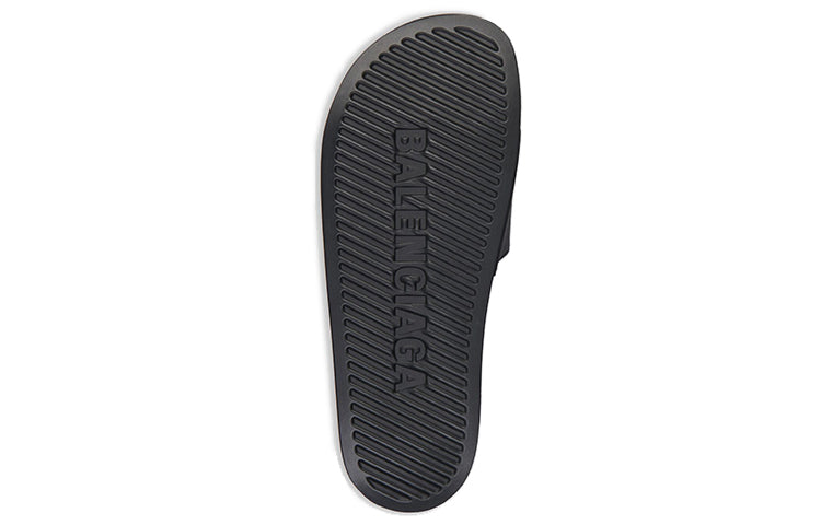 (WMNS) Balenciaga Pool Slides 'Black Glow' 656434W1S861073