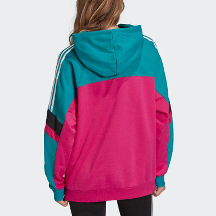 (WMNS) adidas originals Colorblock Pullover Red / Green GC8769