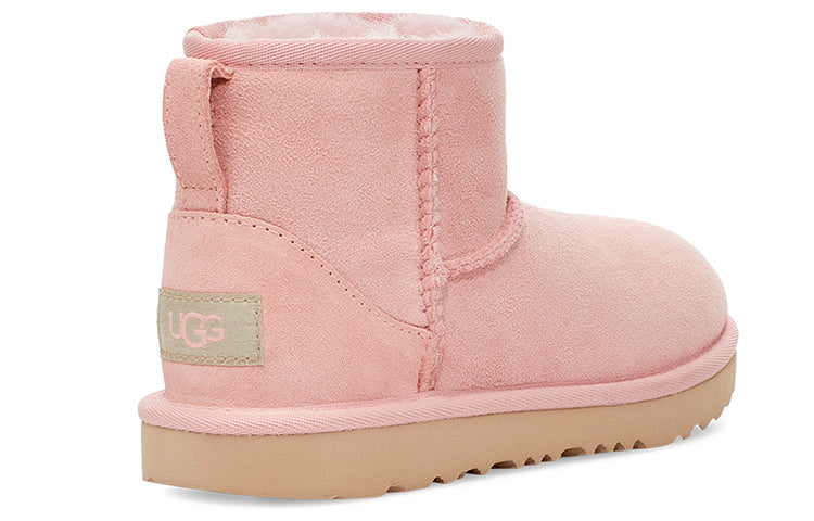UGG Classic Mini II Fleece Lined Big Boys Pink 1017715K-PCD