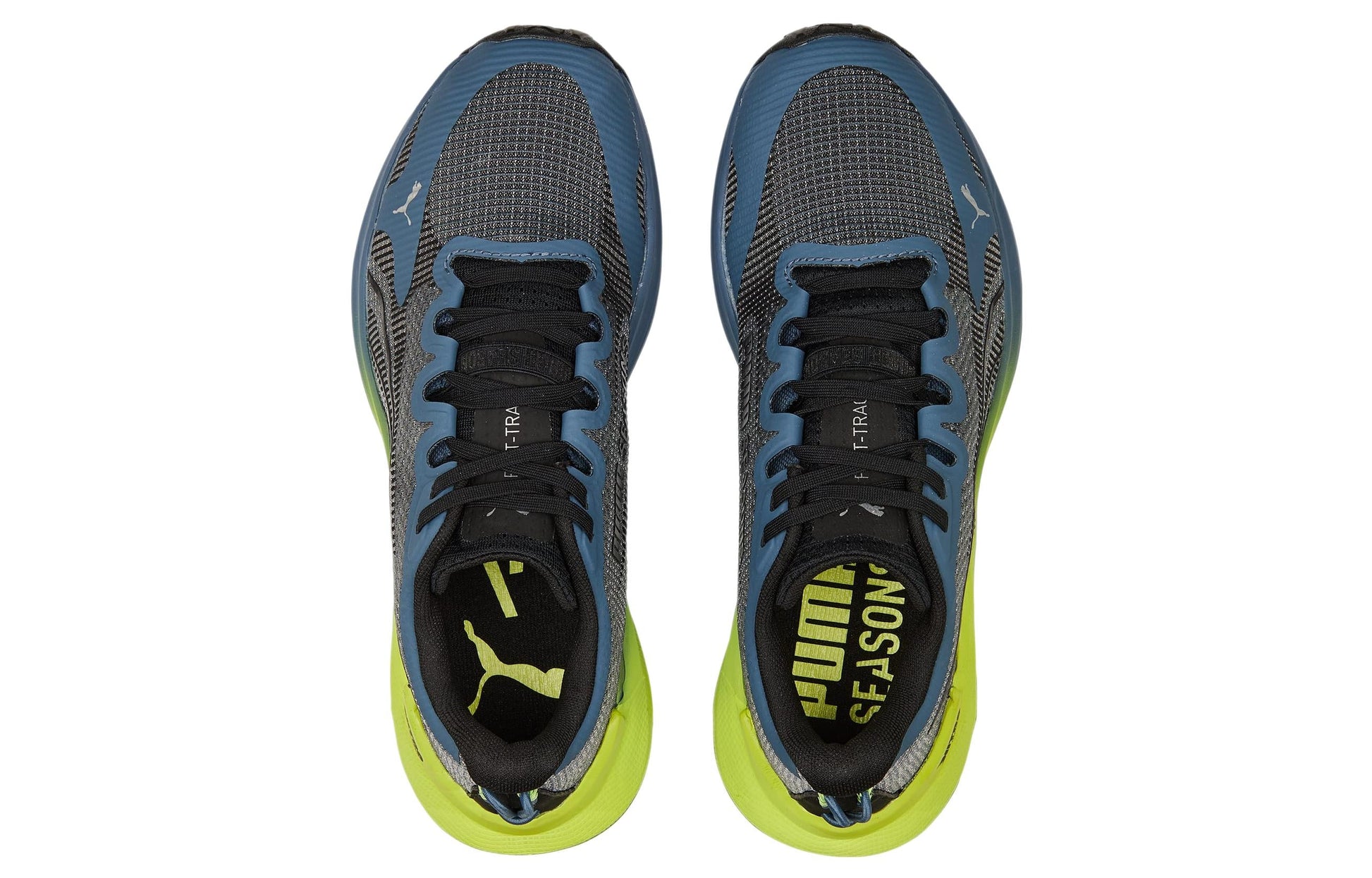 (WMNS) PUMA Fast-Trac Nitro 'Evening Sky Light Lime' 377046-03