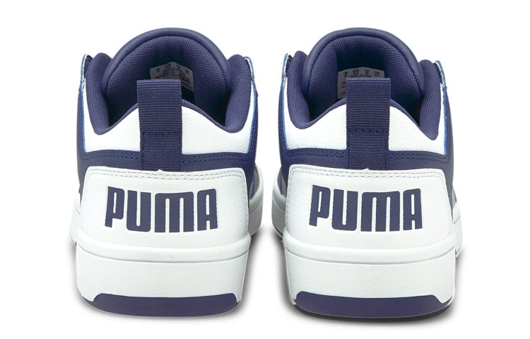 PUMA Rebound Lay Up Lo SL Low Top Board Shoes Blue/White 369866-13