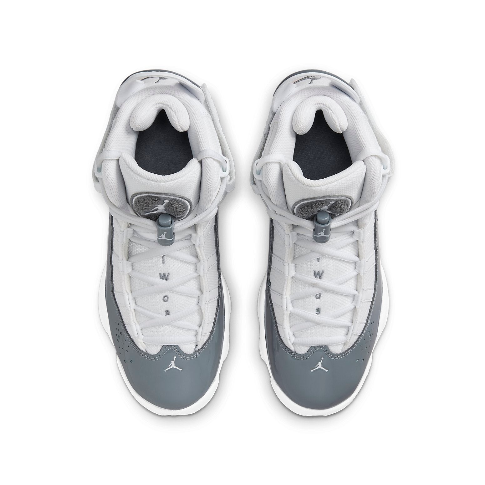 (GS) Air Jordan 6 Rings 'White Cool Grey' 323419-121