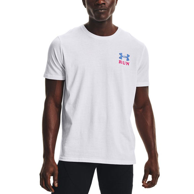 Under Armour Keep Run Graphic T-shirt 'White' 1369406-100