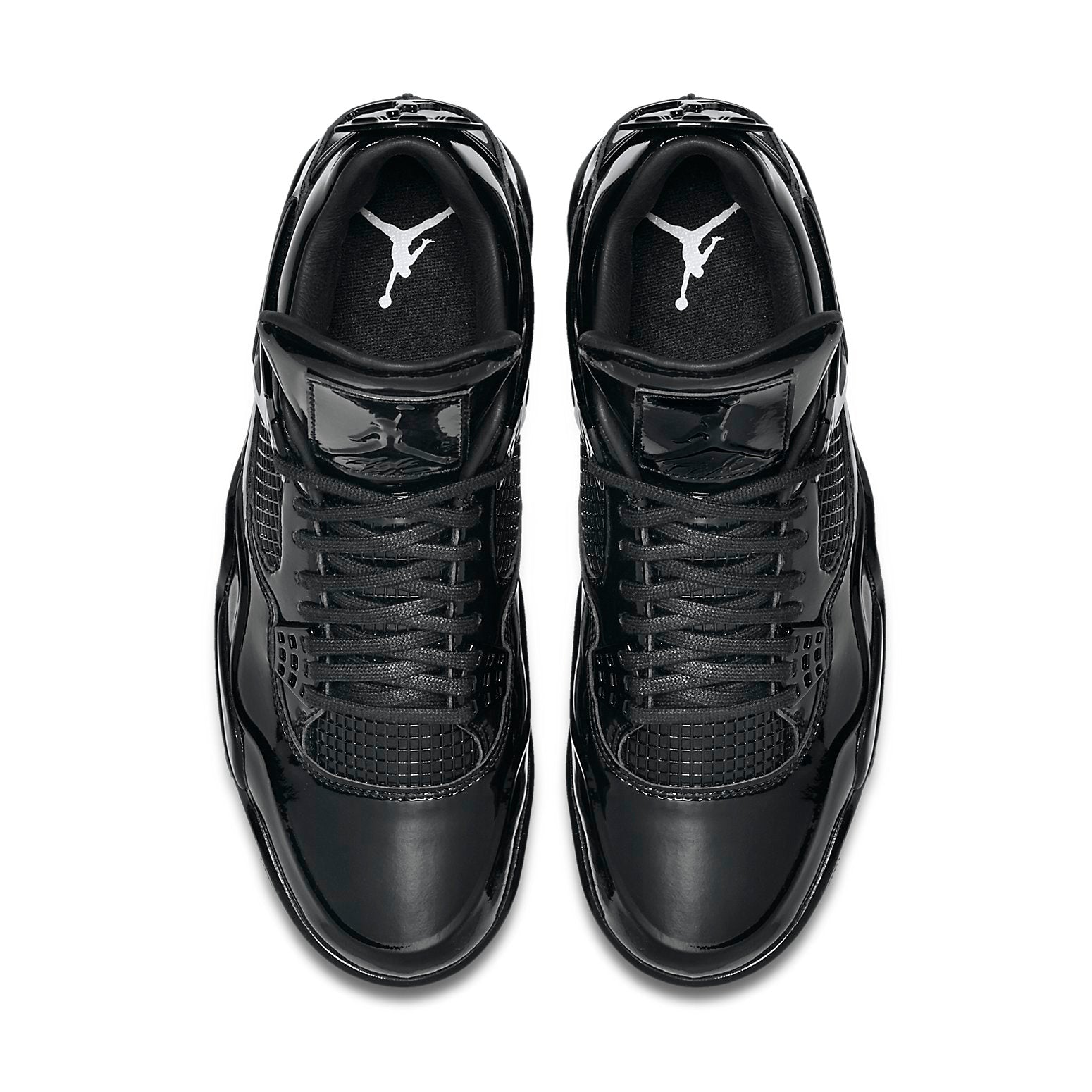 Air Jordan 4 Retro 11Lab4 'Black Patent Leather' 719864-010