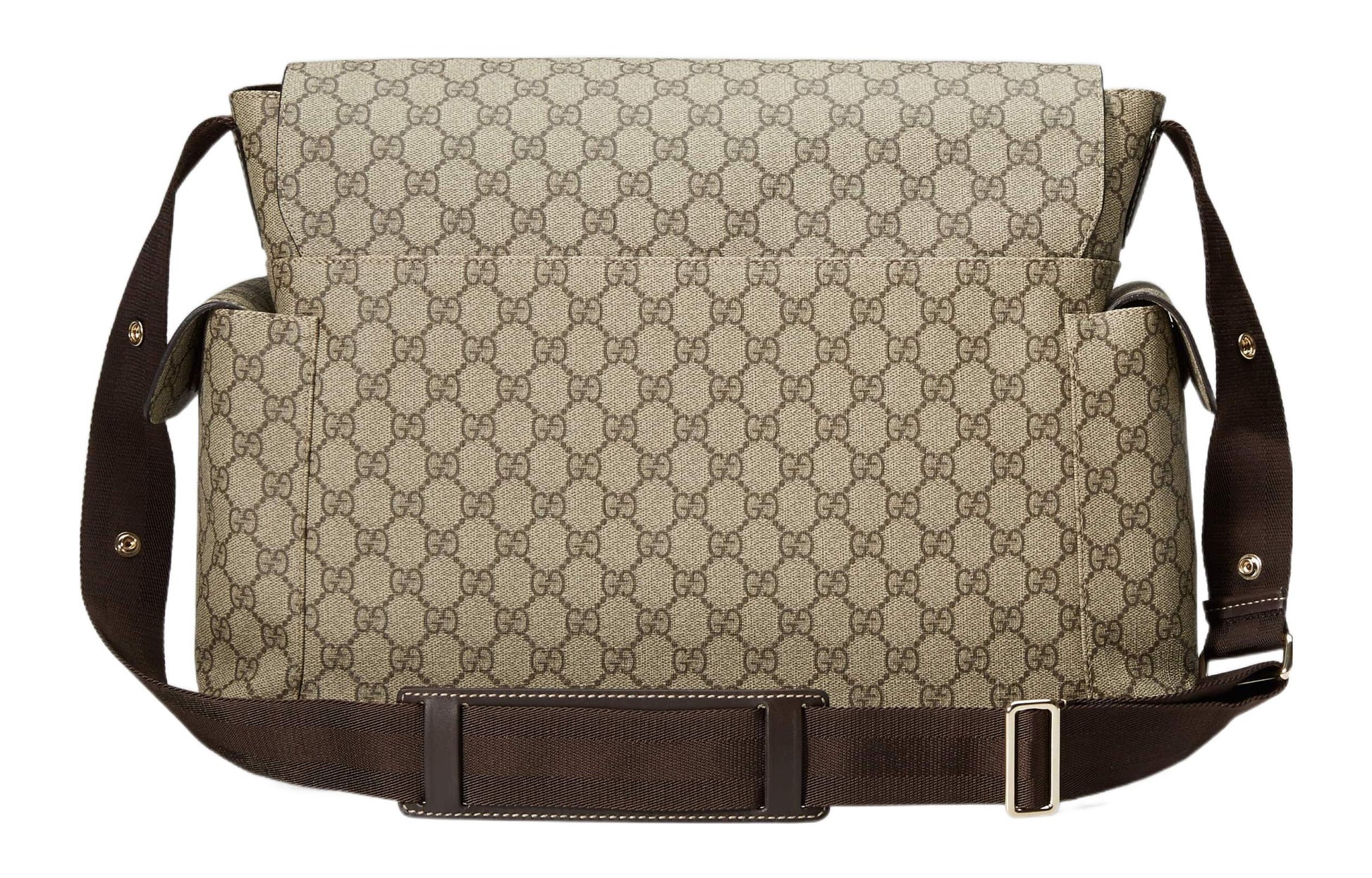 Gucci GG Supreme Plus Diaper Bag 'Beige Brown' 211131-KGDIG-8588