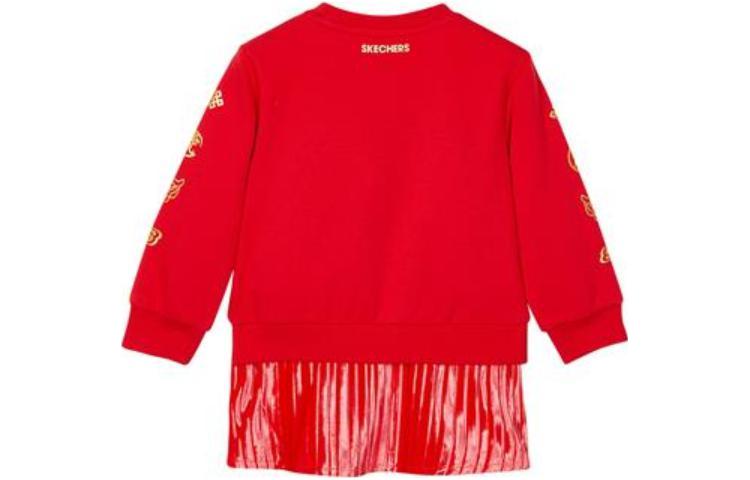(GS) Skechers CNY Series Graphic Set 'Red Black' L122G032