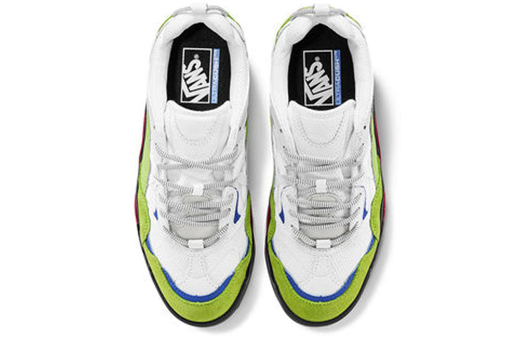 Vans Varix Wc Skate Sneakers White/Lime Green/Red VN0A3WLNT44