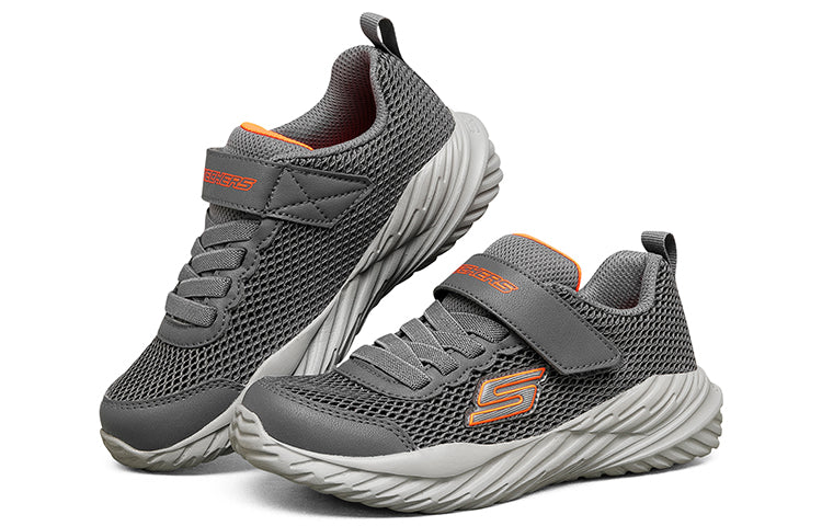 (GS) Skechers Nitro Sprint 'Grey Orange' 400083L-CCOR
