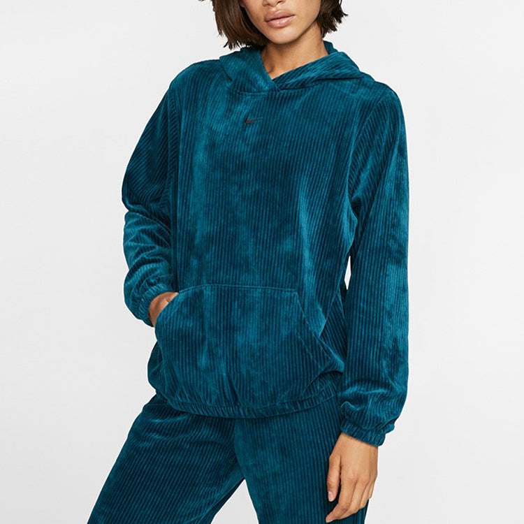 (WMNS) Nike Nsw Po Vlr Pullover 'Blue' BV4469-347