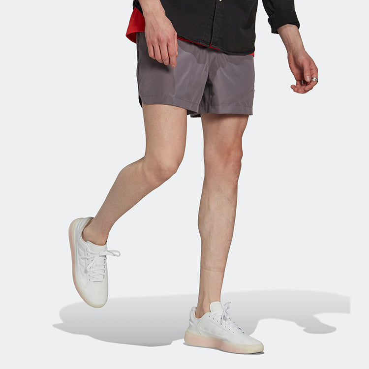 Men's adidas Solid Color Sports Shorts Shadow Grey HG2070
