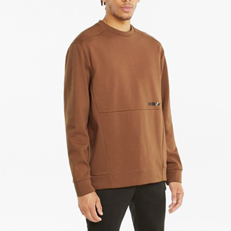 PUMA Winterized Crew Logo 'Tan' 846545-17