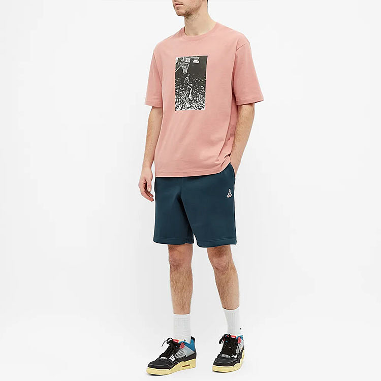 Air Jordan x Union LA Embroidered Logo Sports Shorts Asia Sizing 'Navy Blue' CV1260-454