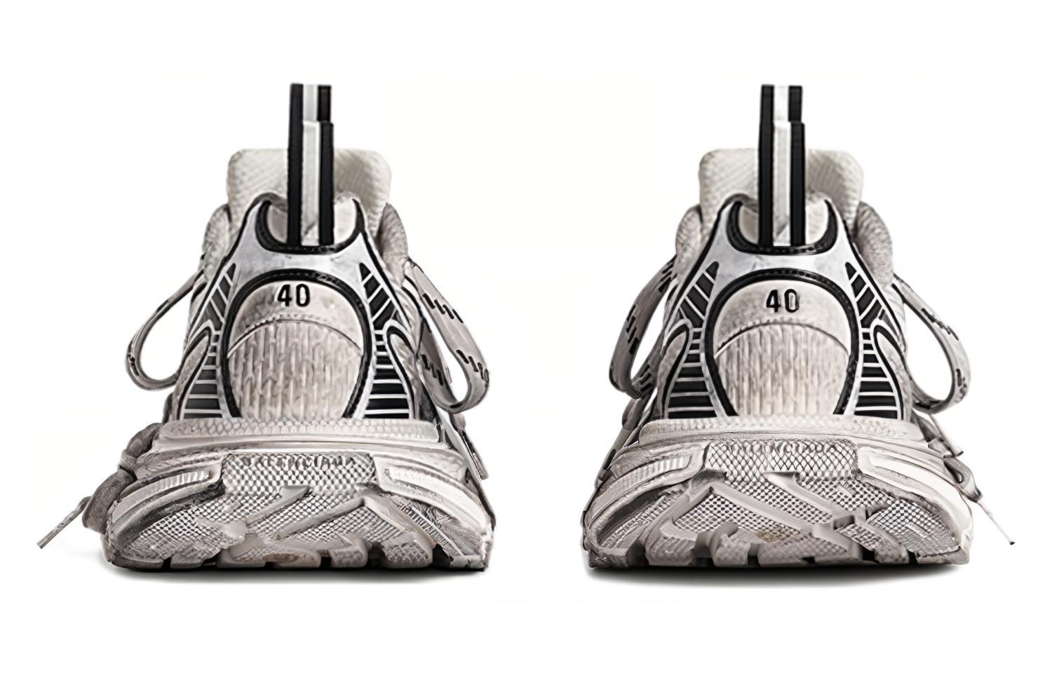 (WMNS) Balenciaga 3XL Sneakers 'White and Black Mesh and Polyurethane' 734731W3XL49710