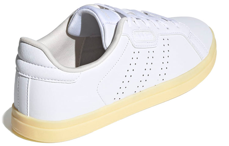 (WMNS) adidas neo Courtpoint Cl X 'White Yellow' FW7387