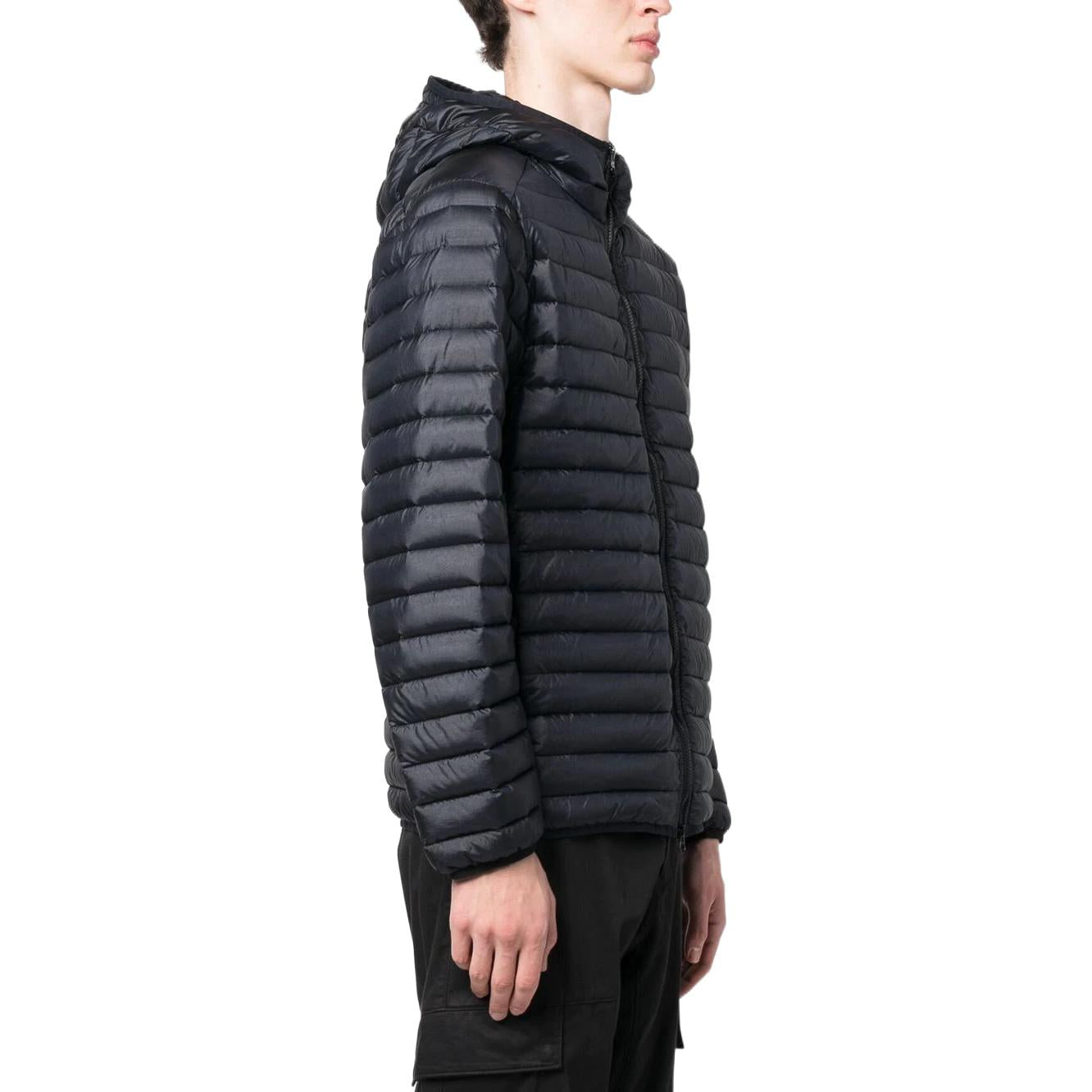 STONE ISLAND Lightweight Hooded Down Jacket 'Black' 781540324-V0029
