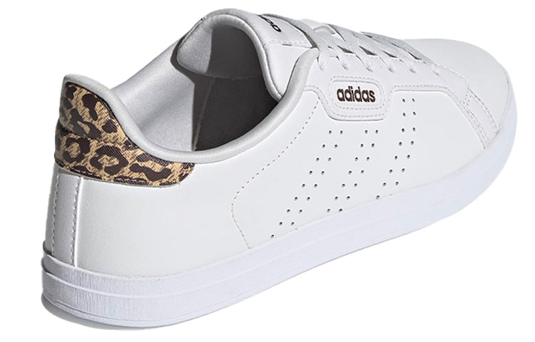 (WMNS) adidas neo Courtpoint 'White Leopard' FY8414