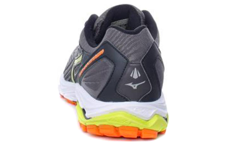 Mizuno Inspire 14 Low Tops White Gray Yellow J1GC184440