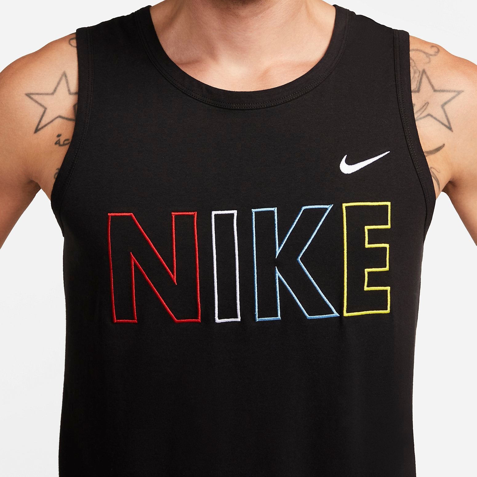 Nike Sportswear Embroidered Tank 'Black' FN1458-010