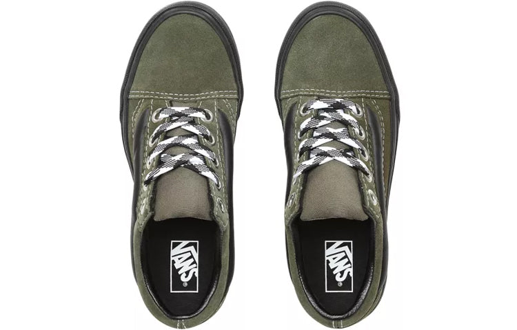 Vans 90s Retro Old Skool Lug Platform 'Black Green' VN0A3WLXVRY