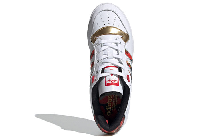 (WMNS) adidas Rivalry Low CNY 'Black Gold Red' FW5273