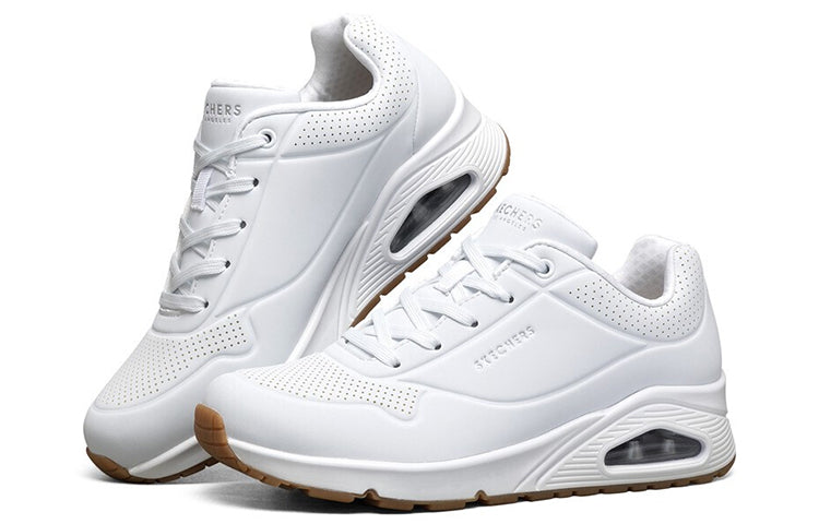 (WMNS) Skechers Uno Stand On Air 'White' 73690-WHT