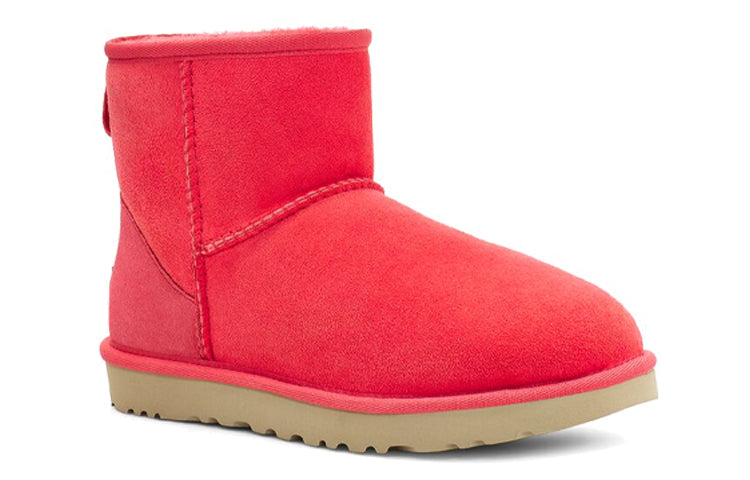 (WMNS) UGG Classic Mini II 'Red' 1016222-HSPK