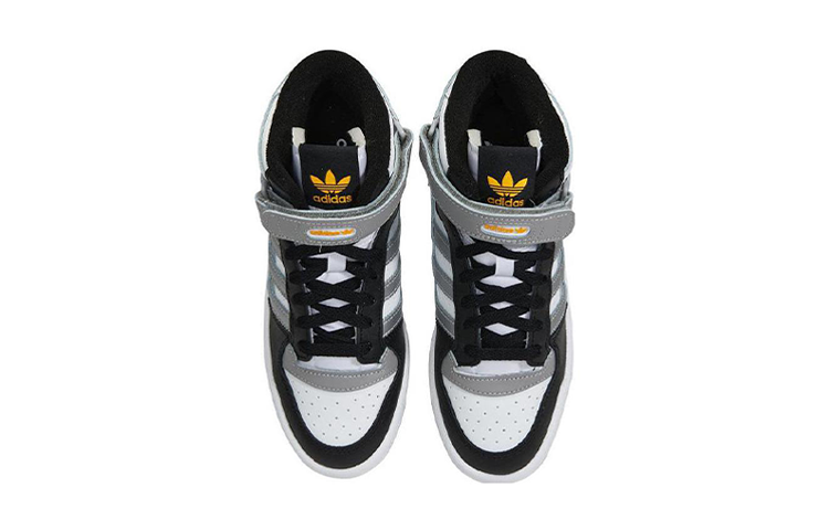 (GS) adidas originals Forum Mid 'White Black Silver' GY7062