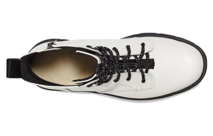 (WMNS) UGG Boots 'White Black Sole' 1123600-WHT