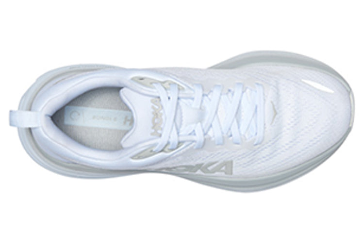 (WMNS) HOKA ONE ONE Bondi 8 Wide 'White' 1127954-WWH