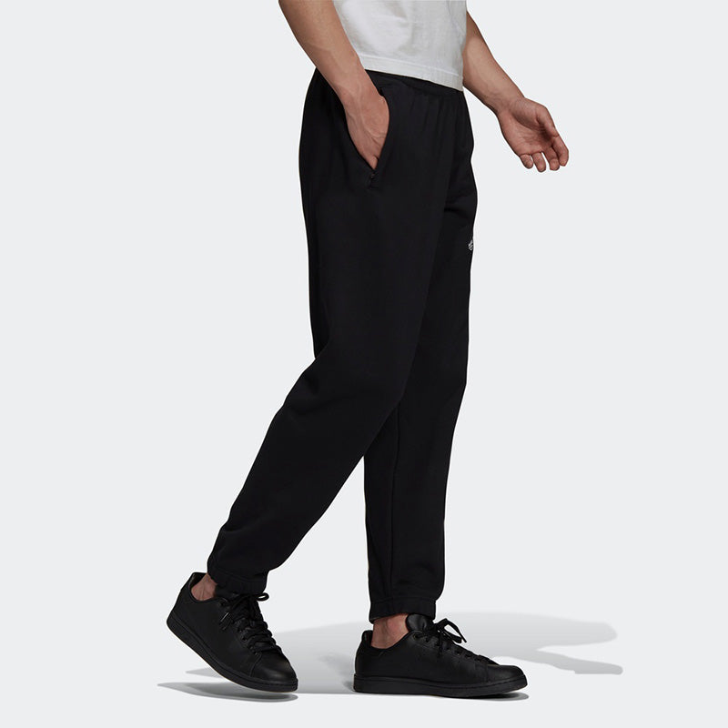 adidas originals Logo Printing Loose Sports Bundle Feet Pants Black H35651